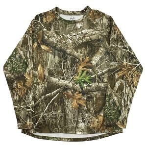 Real Tree Men's Long Sleeve Camo XL Hunting Camouflage